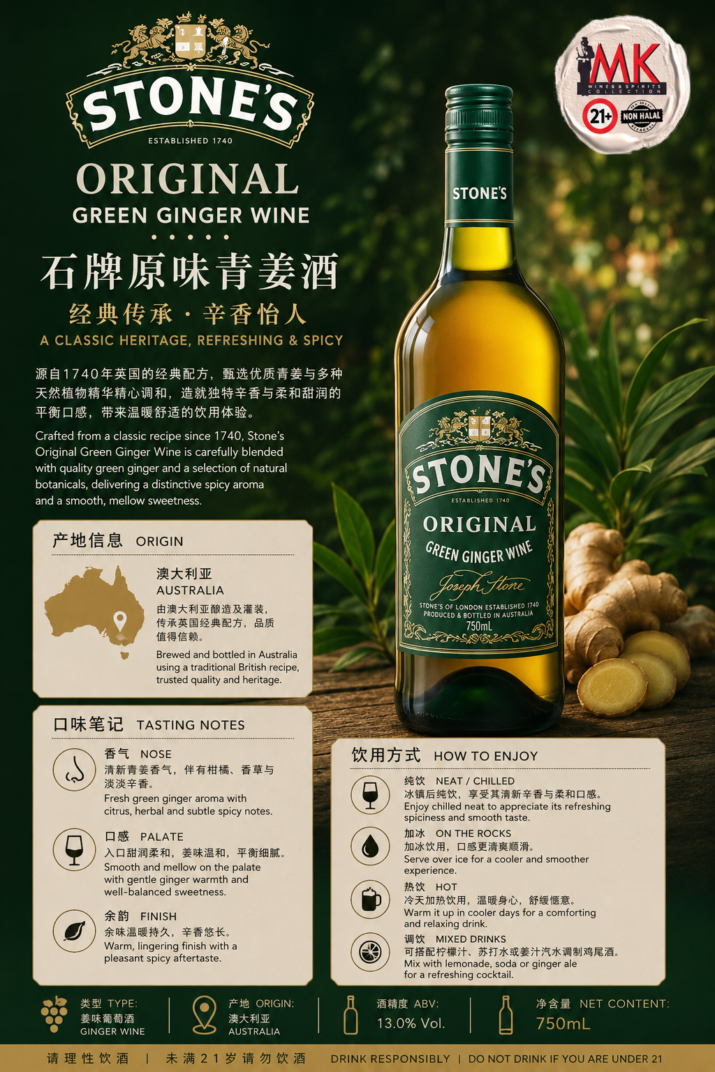 STONE'S GINGER WINE